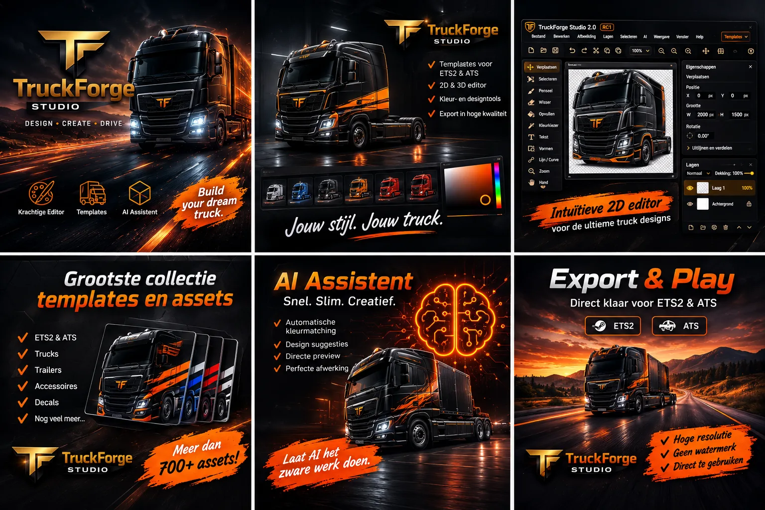 TruckForge Studio productpresentatie